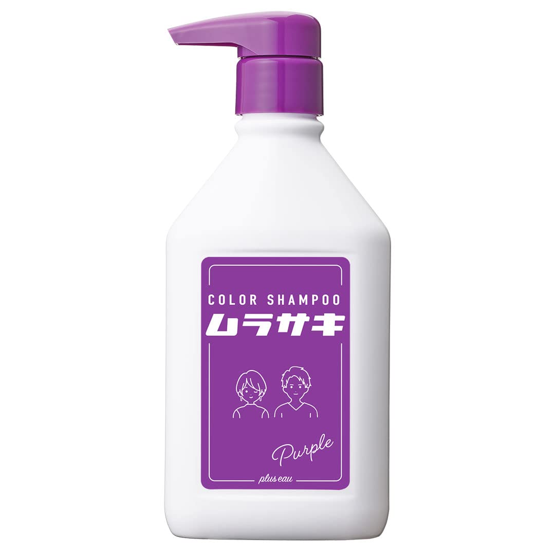 【送料無料】plus eau (プリュスオー) カラーシャンプー 280ml 色：パープル、サイズ：280ミリリットル (x 1)