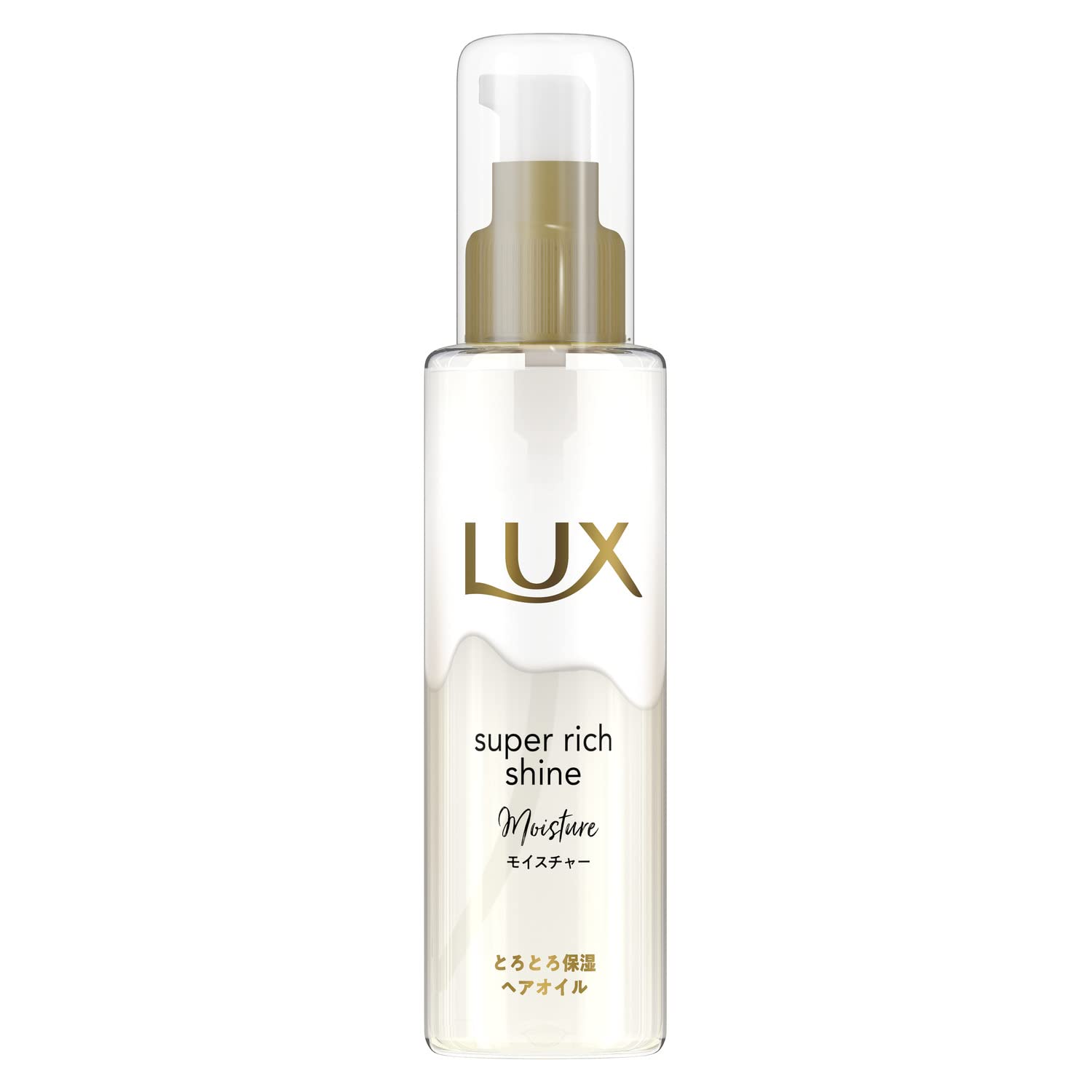 【送料無料】LUX(ラックス)スーパーリッチシャイン モイスチャー とろとろ保湿ヘアオイル 本体 75ml 色：ホワイト、サイズ：75ミリリットル (x 1)