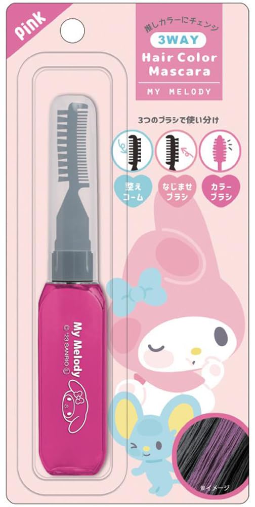 【送料無料】クラックス サンリオ マイメロディ 3WAY ヘアカラー マスカラ 116501