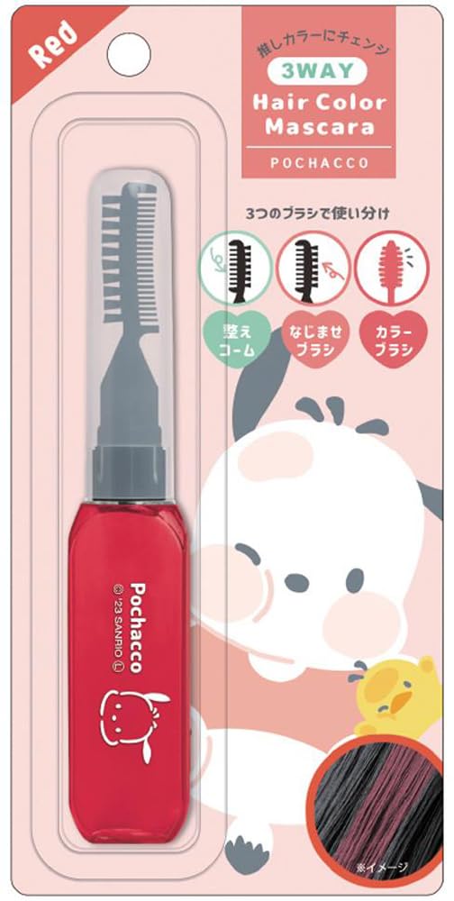 【送料無料】クラックス サンリオ ポチャッコ 3WAY ヘアカラー マスカラ 116502