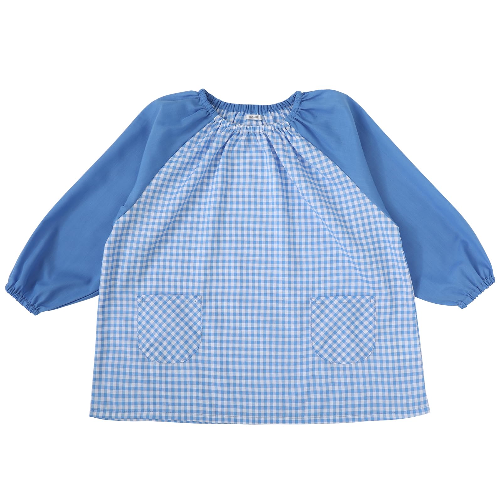 【送料無料】[JACKIE&YORK] スモック 長袖 幼稚園 保育園 子供 プレイウエア 遊び着 (80 90 100 110 12..