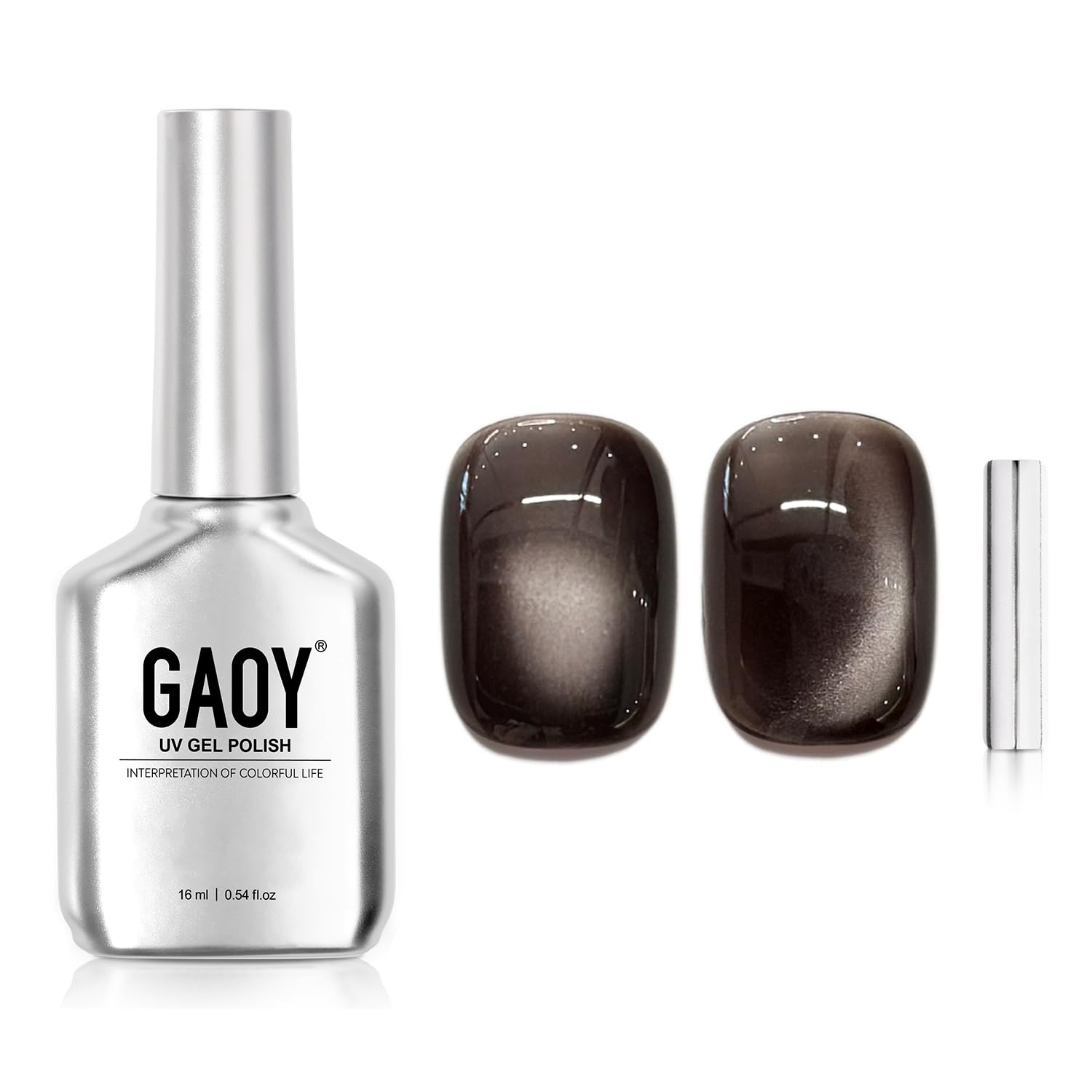 【送料無料】GAOY マグネットネイル ジェルネイル 単色 UV・LED対応 ポリッシュタイプ セルフネイル 初..