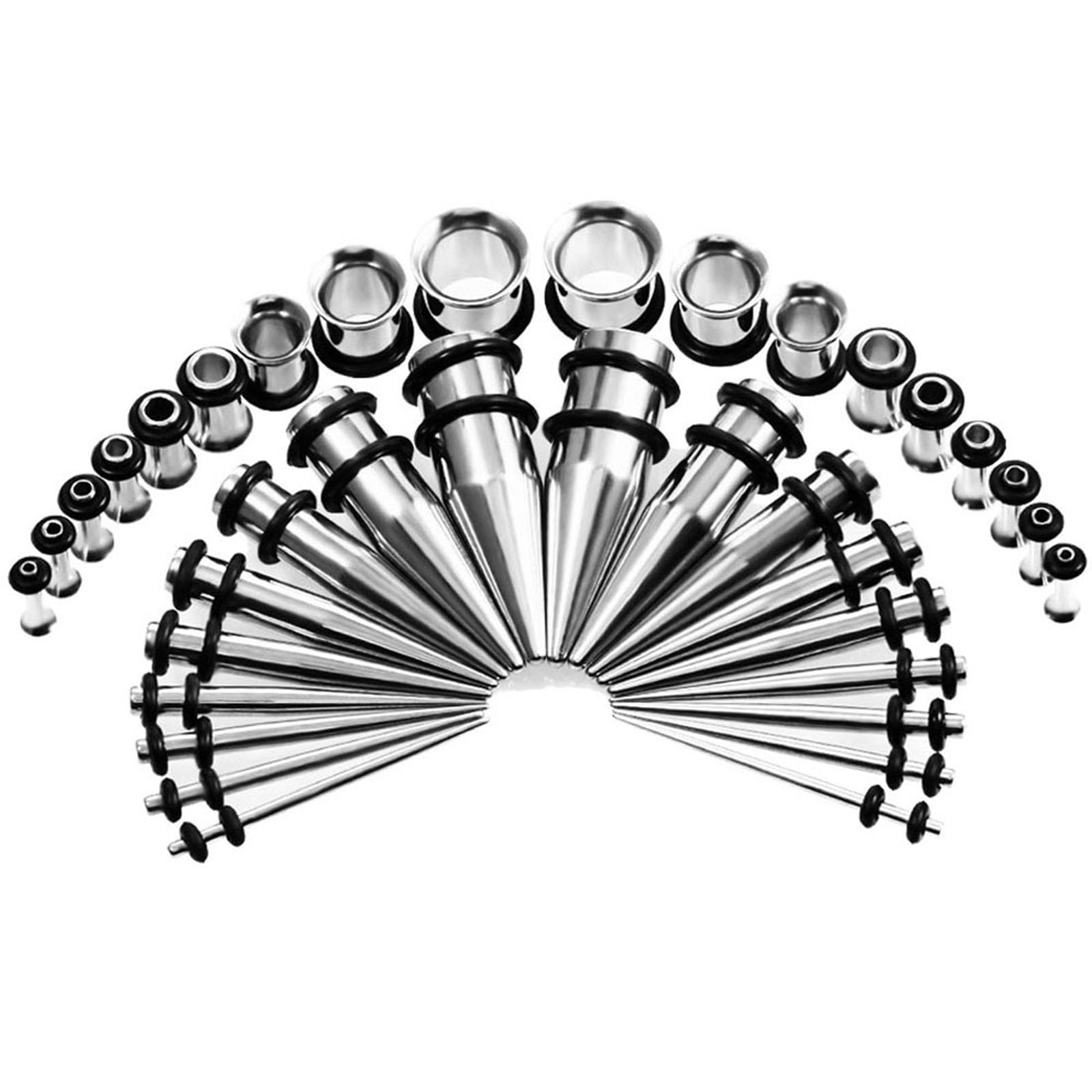 【送料無料】[DFsucces] 拡張器 ダブルフレア 耳拡張 拡張ピアス 軽量 ピアス 金属アレルギー対応 男女..