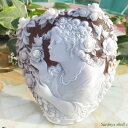 サードニクスシェルカメオMassimo Balzano作感動的な美しさ!後世に語り継がれる彫刻芸術【SINCERITA シンチェリータ (真心)】