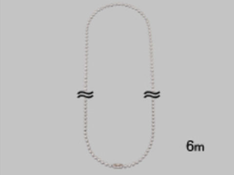 滑車式オペレータ用チェーン トステム 住宅用 Y8X54 6m【メーカー取り寄せ品】