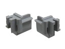 【メール便選択可】コーナー部品 トステム BMP□477D L/R シルバー アンバー ビル用 網戸 PRO-SE(プローゼ)用 【メーカー取り寄せ品】