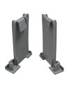 【メール便選択可】コーナー部品 トステム BMPY586 L/R シルバー ビル用 網戸 PRO-SE(プローゼ)用【メーカー取り寄せ品】