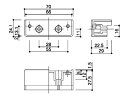 YKK AP用 マグネットキャッチベース HH-K-34107【メーカー取り寄せ品】