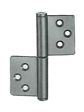 76mm面付旗丁番 増田産業 OD-101 L/R【メーカー取り寄せ品】