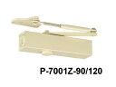 ドアチェック ニュースター P-7001AZ-90/120 ゴールド パラレル型 ストップなし ドアクローザー 日本ドアーチェック 段付ブラケット (A) 【メ...