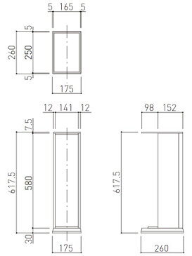 消火器ボックス(据置型) 神栄ホームクリエイト SK-FEB-6/-6T/-6N【メーカー取り寄せ品】