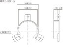 換気口 パイプ仮枠止(兼用型) 神栄ホームクリエイト SPDF-100【メーカー取り寄せ品】