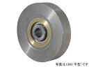 ベアリング入り ステンレス戸車/底車 車のみ ヨコヅナ 2306/1306 丸型/平型 42mm 【メール便選択可】 【メーカー取り寄せ品】
