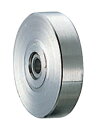 ステンレス戸車 車のみ ヨコヅナ 1503 平型 42mm 【メール便選択可】 【メーカー取り寄せ品】