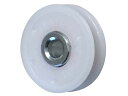 【メール便選択可】 ベアリング入 ジュラコン(R)車 車のみ ヨコヅナ 2203/1203 丸型/平型 24mm【メーカー取り寄せ品】