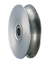 ステンレス戸車 車のみ ヨコヅナ 2503 丸型 42mm 【メール便選択可】 【メーカー取り寄せ品】