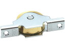 440Cベアリング入 真鍮戸車 ヨコヅナ BYS-0363 36mm 袖平型 ステンレス枠 【メール便選択可】 【メーカー取り寄せ品】