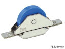 ベアリング入り MC防音戸車 ヨコヅナ MCS-0603 袖平型 60mm ステンレス枠 【メール便選択可】 【メーカー取り寄せ品】