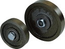 パテント車 ヨコヅナ PHP-0602 平型 60mm 鉄鋳物車 ベアリング入り【メーカー取り寄せ品】
