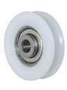 【メール便選択可】 ベアリング入 ジュラコン(R)車 車のみ ヨコヅナ 2204/1204 丸型/平型 30mm【メーカー取り寄せ品】
