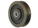 ローラー戸車 車のみ ヨコヅナ 2513 丸型 45mm 【メール便選択可】 【メーカー取り寄せ品】