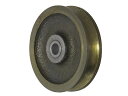 ローラー戸車 車のみ ヨコヅナ 2515 丸型 60mm 【メール便選択可】 【メーカー取り寄せ品】