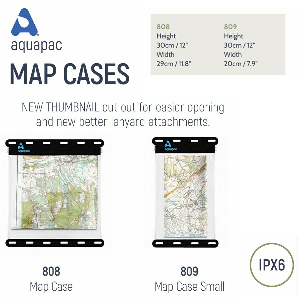 �ɿ奱���� �������ѥå�809 aquapac �ޥå� �����ѥ����� Map Case Small ��������󥰡��ȥ�å��� �����ե��� ��եƥ��󥰤䥫�̡��������ȥɥ���