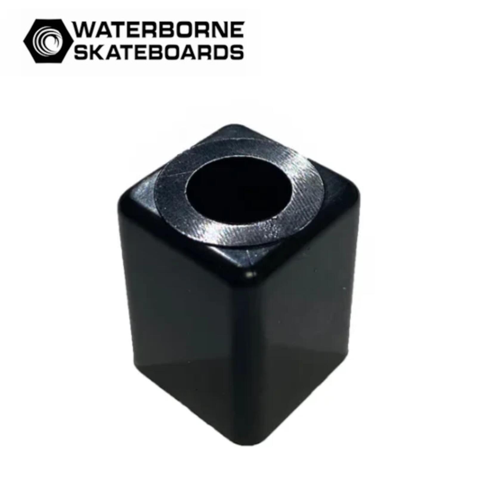 ウォーターボーン サーフアダプター ブッシュ 95A / BLK 初期値 WATERBORNE ウォーターボーン 純正ブッシュ ロンスケ サーフスケート ロンスケ カービングボード オフトレ パーツ入れ替え 消耗品
