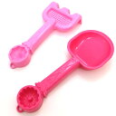 【在庫処分品】キュートお砂遊びセット (スコップ くまで セット)