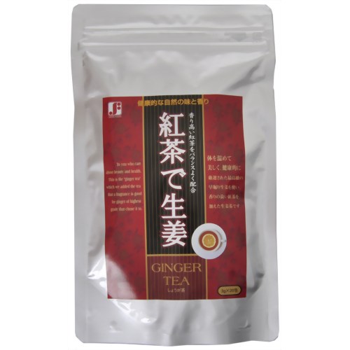 楽天おつけもの　千住金久【国産しょうが使用生姜茶】紅茶で生姜60g　（3g×20包入）　セイロン茶葉を使用した本格ハーブティー