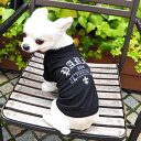 ゴシックTシャツ S-XLサイズ ペット 犬服 犬の服 名入れ 名前入り 名入り 名前入り 半袖 春 夏 Tシャツ おしゃれ かわいい 犬 飼い主 服 好き プ...