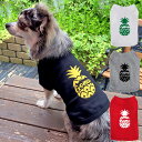 パイナップル ドッグ用Tシャツ XXL-3XLサイズ ペット 犬服 犬の服 名入れ 名前入り 名入り 名前入り 半袖 春 夏 Tシャツ おしゃれ かわいい 犬 ...