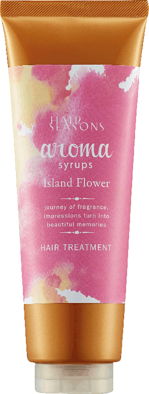 デミ〈HAIR SEASONS aroma syrups ヘアシーズンズ アロマシロップス〉アイランドフラワー トリートメント 240g／450g(詰替え)ヘアケア ..