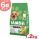 【お得な6個セット】[アイムス]IAMS 成犬用 健康維持用 チキン 小粒 1.2kg/ 犬 ドッグフード ドライ 20908862