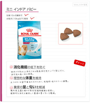 【あす楽】最大350円オフ★ロイヤルカナン ミニ インドア パピー 2kg 子犬用 [ROYAL CANIN/LHN/犬用ドライ/ドッグフード/犬] 子犬 仔犬 3182550849609 #50179 【RC-ILJ】[旧インドア ライフ ジュニア]【RCA】【RCSC】