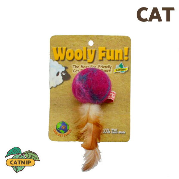 Wooly Fun Feather Ball 