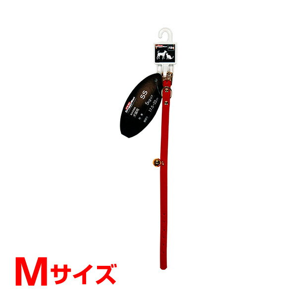 ドギーマン ベルベット首輪 M レッド MD6092 4976555929164 #w-154809-00-00 犬用品 首輪