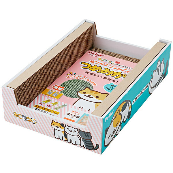 [ペティオ]Petio ねこあつめ ガリガリニャンニャンつめみがき なかよし 爪みがき 4903588252822 #w-155011-00-00 猫用品 おもちゃ 爪とぎ[RC2204]のサムネイル