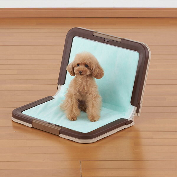 ボンビアルコンしつけるトレーツーウェイブラウン犬用トイレ用品しつけ4977082703111#w-155921-00-00