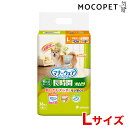 ユニチャーム マナーウェア 高齢犬用 男の子用 おしっこオムツ 36枚 Lサイズ ・動きやすく・肌にやさしく・長時間モレ安心の『高齢犬おもらしケア用』紙オムツ 巻くだけフィットで動きやすく、モレ安心 男の子専用タイプ 。・簡単装着＆動きやすい「巻くだけフィット構造」で、性器をしっかりカバーしてモレを防ぐ。・赤ちゃん用のオムツにも使用される「ふんわりやわらか素材」で、やさしい肌ざわり。・「全面通気シート」で、長時間使用でもムレを防いでお肌さらさら。・「安心ロング吸収体」で、長時間使用でもモレ安心(最大12時間吸収・おしっこ約4回分) ※ワンちゃんの12時間の平均おしっこ量を参考(ワンちゃんのおしっこ量には個体差があります)・「立体モレ防止ギャザー」で、おしっこをしっかりガード。・おしっこを吸収すると色が変わる「お知らせサイン」で、取り替え時が分かって、いつでも清潔。・「つけ直しらくらくテープ」で、簡単装着＆動いても外れにくい。 - JANコード 4520699678152 サイズ - 素材 表面材：ポリオレフィン・ポリエステル不織布、吸水材：吸水紙・綿状パルプ・高分子吸水材、防水材：ポリエチレンフィルム、止着材：ポリオレフィン、伸縮材：ポリウレタン、結合材：ホットメルト接着剤、外装材：ポリエチレン 重量 - 使用方法 - 適正サイズ 適応胴周りサイズ：45〜50cm適応体重：7.0〜10.0kg適応する代表的な犬種：柴犬、パグ、コーギー、ビーグル、フレンチブルドッグなど 付属品 - 原産国または製造地 日本 備考 - タグ：モコペット 犬用品 ペットシーツ・トイレ用品 おむつパンツ