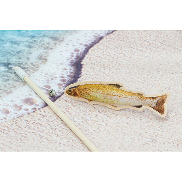 ToyHolic[トイホリック] フィッシャーマンズポール マスのシュウちゃん / 猫 おもちゃ 4589524651401 #w-158697-00-00