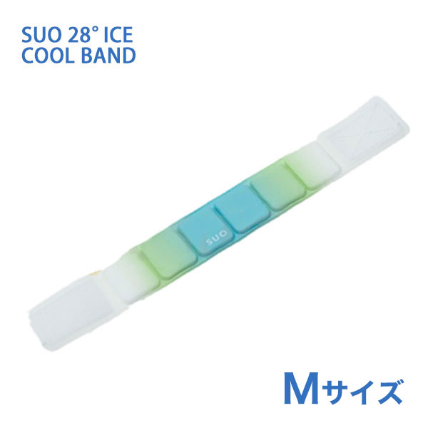 [スオ]SUO SUO 28°ICE for dogs クールバンド グラデーション Mサイズ ピスタチオグリーン ドッグウェア マフラー・小物 4573513078898 #w-170472-00-00 〜国際基準での自然由来の原料を使用〜SUOの全商品はCOSMOS認証で承認された、植物性の自然抽出物から得たBIO原料のみを使用しています。1. 地球の大切な資源を守り還元2. 自然から得た温度を使う無理のないスタイル3. 繰り返し使用可能「リユース」COSMOS（COSMetic Organic Standard 有機化粧品基準）は、オーガニックとナチュラル化粧品の世界基準です。からだの熱を吸収し、心地よくクールダウン！夏の暑さから大切な家族を守ります。25〜26℃で凍る　冷えすぎない　ひんやり感持続　繰り返し使える首が太めの犬種用に、幅広タイプの「クールバンド」をご用意しました★マジックテープで簡単に着脱することができ、サイズ調節も可能なので愛犬の首にやさしくフィットさせることができます。くるっと首に巻いてご使用ください♪ - JANコード 4573513078898 サイズ 長さ:約49.5cm（テープ7cm） 素材 外　側：TPU（耐熱温度 -60° 80° 自己消化性）内容物： Temperature Control Ingredient（温度制御成分PCM） 重量 約90g 使用方法 ■ 内容物が固体の時そのままお使いください。■ 内容物が液体の時冷凍庫や冷蔵庫、クーラーボックスや冷水の中に、約15〜20分間入れ、再度固形化させてからお使いください。尚、外気温により所要時間は変わります。■ SUOの気泡についてSUOの中身は、充填する時点で細かい空気の粒が均等に混ざっております。SUOを冷やし凝固した後、使用して液状になった際に、均等に散らばっていた空気の粒が結合して大きな粒になることがございますが、不良品ではございませんのでご安心ください。■ SUOに大きな気泡やへこみが現れた場合の対応策液状化した状態で軽く振っていただくと一箇所に集まった空気が分散されて小さくなります。気泡が細かく分散されたことを確認してから、冷やしていただけますようお願いいたします。また、急激に冷やすことにより凹みが生じることもございますが、使用して液状になると凹みが解消するケースが多く見受けられます。 適正サイズ - 付属品 - 原産国または製造地 韓国 備考 注意事項● 本来の用途以外でのご使用はお控えください。● 鋭いもので本体を刺したり、傷つけたりしないでください。● SUOの中身は、充填する時点で細かい空気の粒が均等に混ざっております。SUOを冷やし凝固した後、使用して液状になった際に、均等に散らばっていた空気の粒が結合して大きな粒になることがございます。気泡のように見えますが、不良品ではございませんのでご安心ください。● 生産工程上、まれに小さな物質が内容物に混入する場合がありますが、使用上は問題ございません。● 万一破損等、内容物が流出した場合はただちにご使用を中止してください。● 内容物がペットの皮膚被毛や人の肌についた場合は水で洗い流してください。（異常があらわれた場合は専門医にご相談ください）● 表面が汚れた場合は水洗いしてください。● ペットや子供の手の届かない所に保管してください。● 高温、火のそばに置かないでください。● 保管する場合は内容物のかたより防止のため、できるだけフラットな場所で横にして保管してください。● 飼い主様の目の届かないところでは使用しないでください。● 噛み癖やイタズラが多いペットや子供には使用しないでください。● 内容物を誤飲した場合は専門医に相談してください。● 衛生用品の特性上、到着後、初期不良以外での返品・交換は受けておりません。● ご利用のモニター環境により、色合いが異なって見える場合がございます。※予めご了承をお願い致します。 タグ：ドッグウェア マフラー・小物