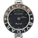 【BVLGARI】ブルガリ ビーゼロワン B-Zero 1 黒文字盤 バングルSSウォッチ BZ22S【中古】