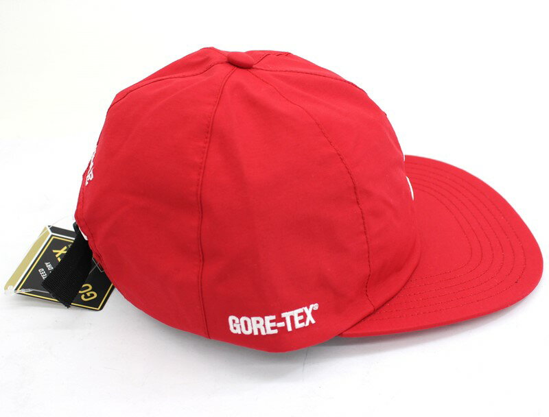 【未使用】Supreme シュプリーム 2019ss GORE-TEX S-Logo 6-Panel Cap ゴアテックス キャップ 帽子 レッド 赤 男女兼用 ユニセックス【中古】