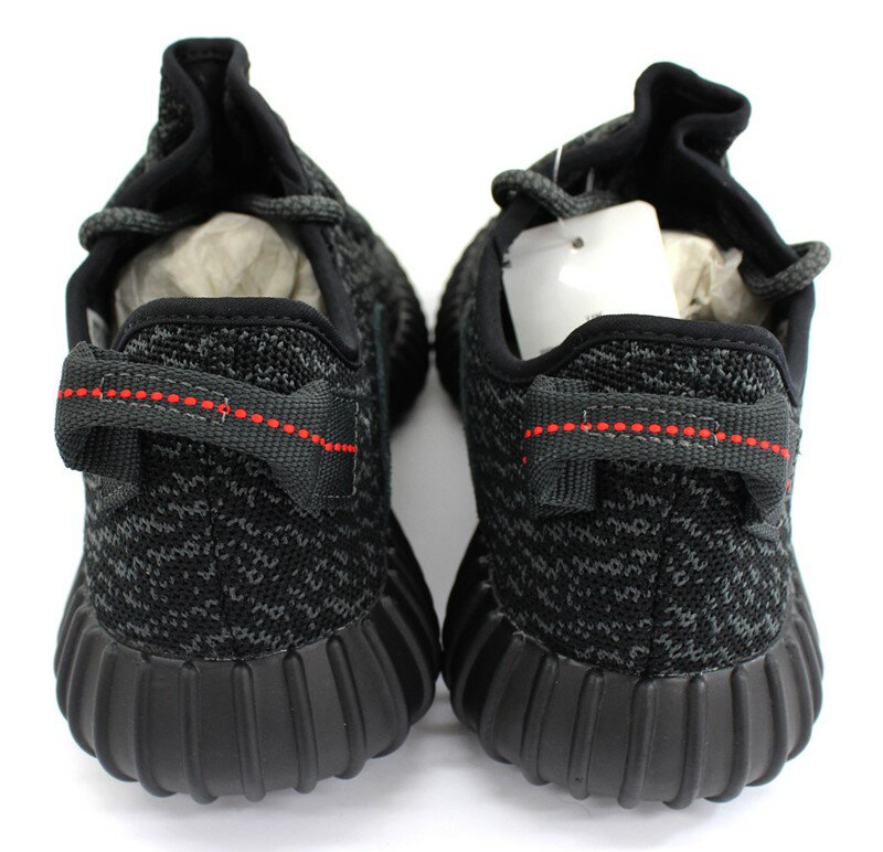 【YEEZY BOOST】イージーブースト adidas アディダス イージーブースト350 スニーカー ブラック US8 (26.0cm） AQ2659【中古】