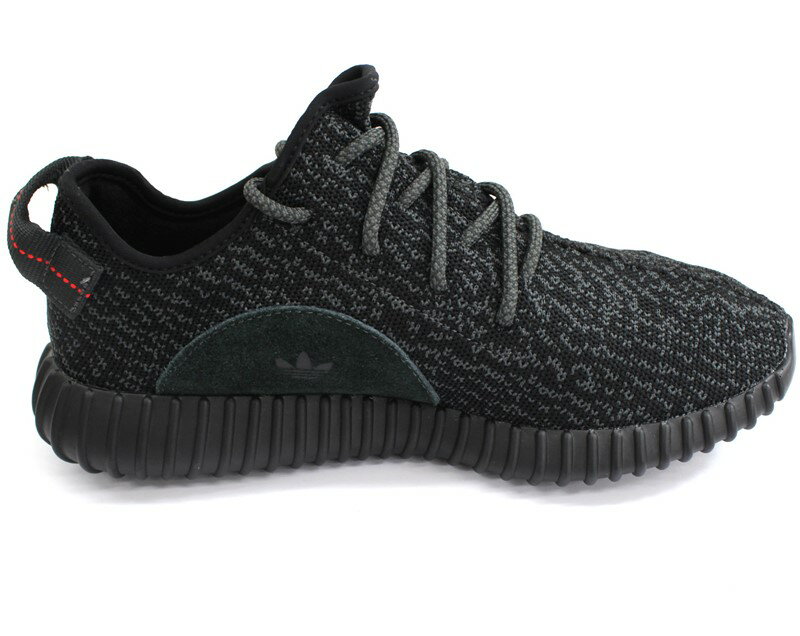 【YEEZY BOOST】イージーブースト adidas アディダス イージーブースト350 スニーカー ブラック US8 (26.0cm） AQ2659【中古】