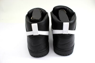 【NIKE】ナイキ R.T. × NIKELAB リカルドティッシ×ナイキラボ RICCARDO TISCI RT DUNK LUX CHUKKA リカルドティッシ ダンク ラックス チャッカ Black White ブラック ホワイト US9 (27.0cm) スニーカー 910088-001【中古】