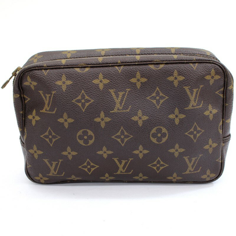 【LOUIS VUITTON】ルイヴィトン モノグラム トゥルーストワレット 23 化粧ポーチ M47524【中古】