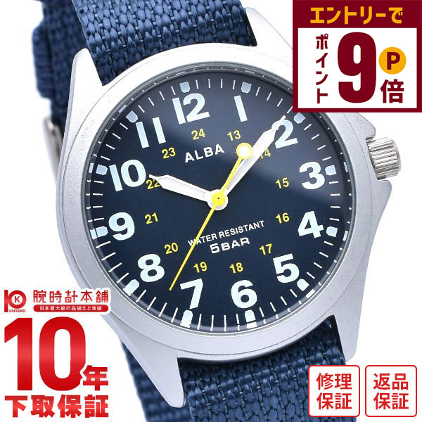 【エントリーでポイント+9倍!11/27 1時まで】セイコー アルバ ALBA AQPK402 メンズ&レディース 腕時計 時計