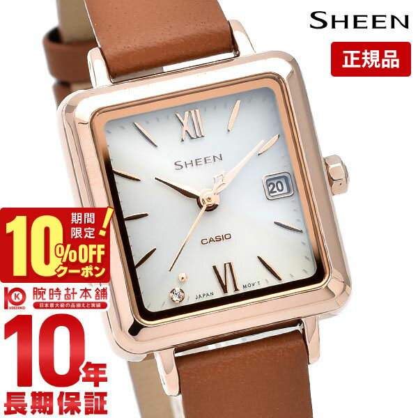 楽天市場】カシオ sheen(素材(時計ベルト)牛革)(レディース 楽天市場】カシオ sheen(素材(時計ベルト)牛革)(レディース